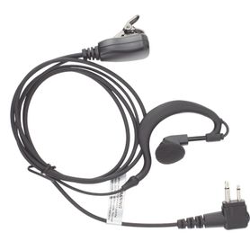 micrófono  audifono de solapa ajustable al oido para hyt tc500 518 600 610 700 y motorola gp300 pro2150 p110 gp350 sp10 pro3150