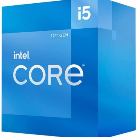 Procesador Intel Core i512400 2.50GHz 6 núcleos Socket 1700 18 MB Caché Alder Lake. (COMPATIBLE SOLO CON MB CHIPSET 600) TL1 