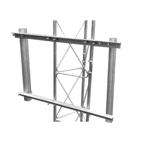 brazo lateral doble para torre arriostrada compatible con stz30g stz35g y stz45g