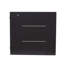 gabinete panzone de montaje en pared de 19in puerta con ventana de seguridad 12 ur 762mm de profundidad color negro170000