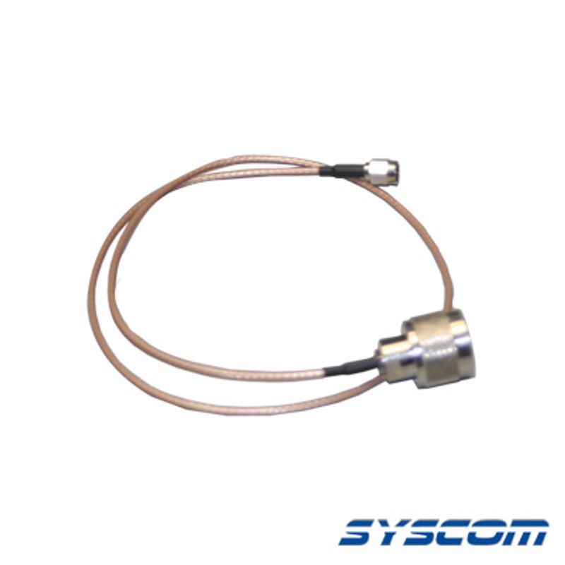 Cable Rg316 Con Conectores N Macho En Un Extremo Y En El Otro Sma Macho.