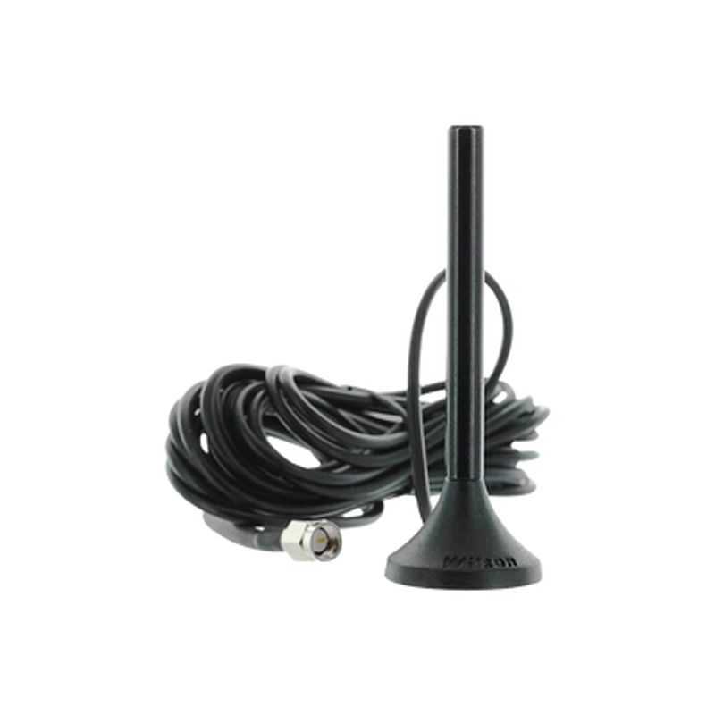 Antena Mini De Montaje Magnético Con Cable Rg174 Y Conector Sma Macho  Rango De Frecuencias 700960 Mhz 17102270 Mhz  Ganancia Má