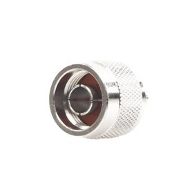 conector n macho de anillo plegable para cables coaxiales rg58u rg142u lmr195 niquel oro teflón27865