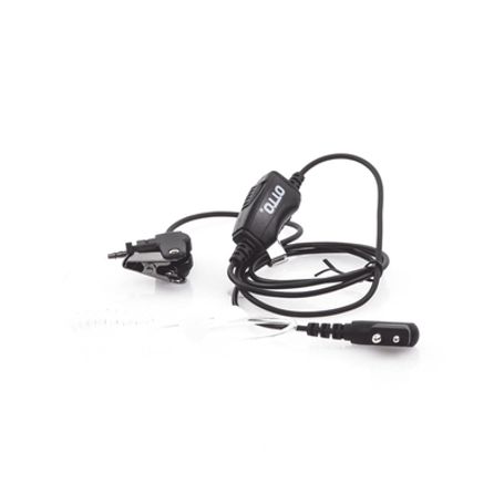 Micrófonoaudifono De 1 Cable Con Tubo Acústico Para Motorola Dep450 Ep450 Magone Y Hytera Series Tc500/600/700 Pd506