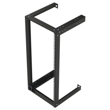 rack abierto de 19 para montaje en pared de 24 unidades162211