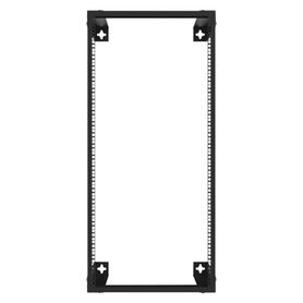 rack abierto de 19 para montaje en pared de 24 unidades162211