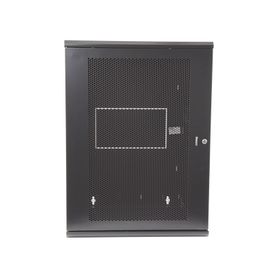 gabinete panzone de montaje en pared de 19in puerta ventilada 18 ur 635mm de profundidad color negro169893