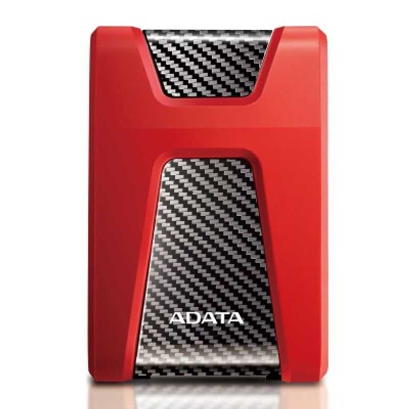 Disco Duro Externo ADATA HD650 2 TB USB 3.2 Gen1 (compatible con las versiones anteriores USB 2.0) 2.5 pulgadas Rojo TL1 