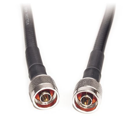 Jumper Coaxial Con Cable Wilson400  Conector N Macho En Los Extremos  60 Centimetros De Longitud.