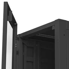 gabinete profesional para telecomunicaciones de 45ur 600 mm de ancho x 1000 mm de profundidad194469