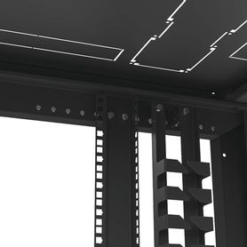 gabinete profesional para telecomunicaciones de 45ur 600 mm de ancho x 1000 mm de profundidad194469