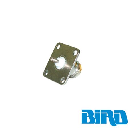 conector n hembra de cambio rápido  wattmetro bird 43 4304 4 perforaciones a 18 mm niquel plata teflón​