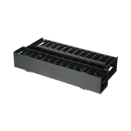 Organizador De Cables Horizontal Netmanager Doble (frontal Y Posterior) Para Rack De 19in 2ur