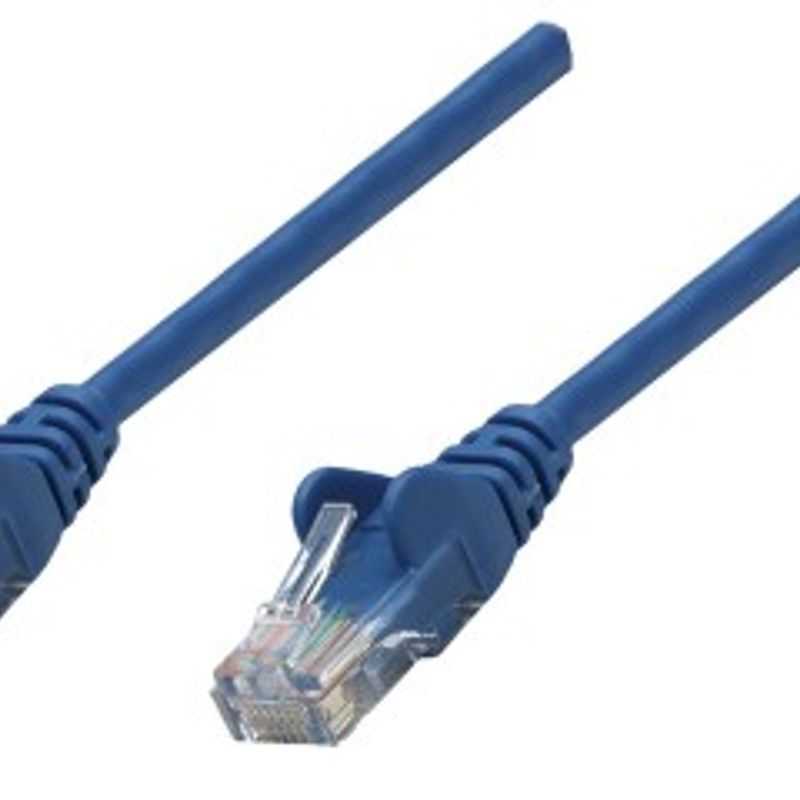 Cable de Red Cat6a S/FTP INTELLINET 741484 21 m RJ45 RJ45 Macho/Macho Azul TL1 