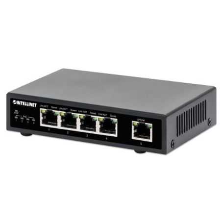 switch poe con 5 puertos gigabit intellinet 561839