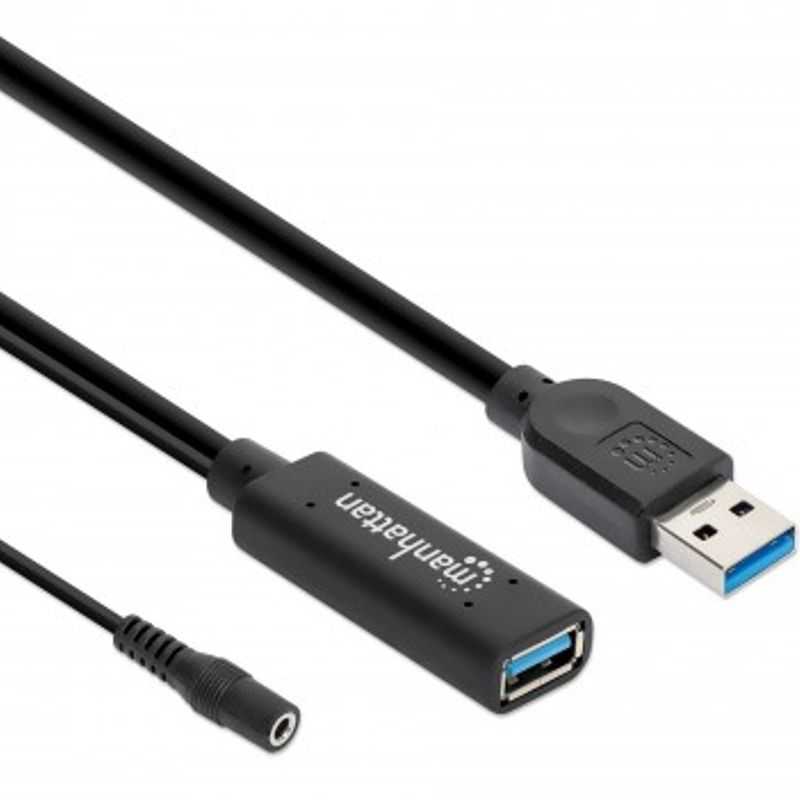 153768 Cable USB V3.0 Ext. Activa 15.0M Negro TL1 