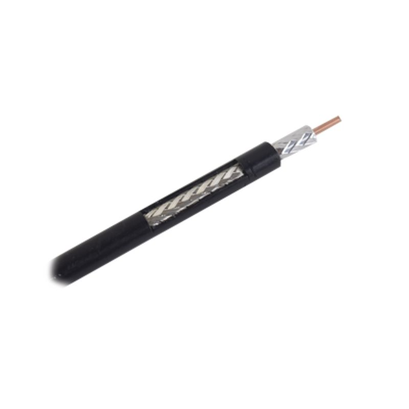 Rg8x Carrete 100m Cable Coaxial De Baja Pérdida Conductor Central De Cobre 50 Ohms