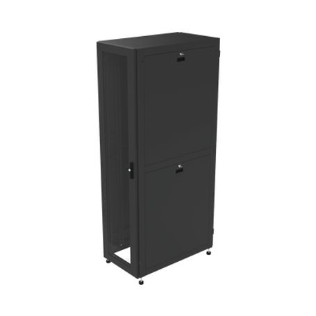 gabinete profesional para telecomunicaciones de 48ur 600 mm de ancho x 1000 mm de profundidad199852