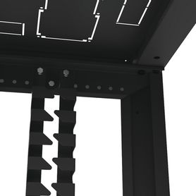 gabinete profesional para telecomunicaciones de 48ur 600 mm de ancho x 1000 mm de profundidad199852