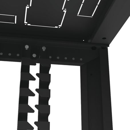 Gabinete Profesional Para Telecomunicaciones De 48ur 600 Mm De Ancho X 1000 Mm De Profundidad. Gabinete Profesional Para Telecomunicaciones De 48ur 600 Mm De Ancho X 1000 Mm De Profundidad.