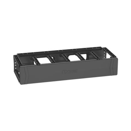 organizador de cables horizontal patchrunner™ sencillo solo frontal para rack de 19in 2ur194458