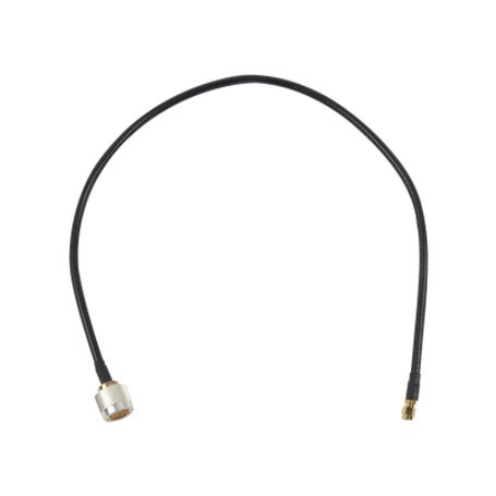 Cable Lmr240 De 60 Cm Con Conectores N Macho Y Sma Macho Inverso.