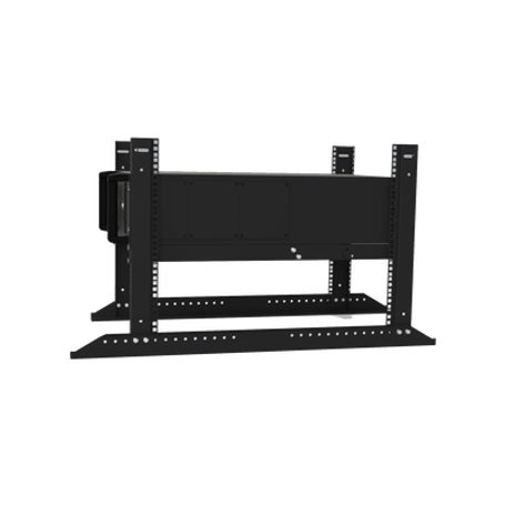 Juego De 2 Rieles Para Soporte De Equipo Pesado En Rack 19 120mm De Prof. Juego De 2 Rieles Para Soporte De Equipo Pesado En Rack 19 120mm De Prof.