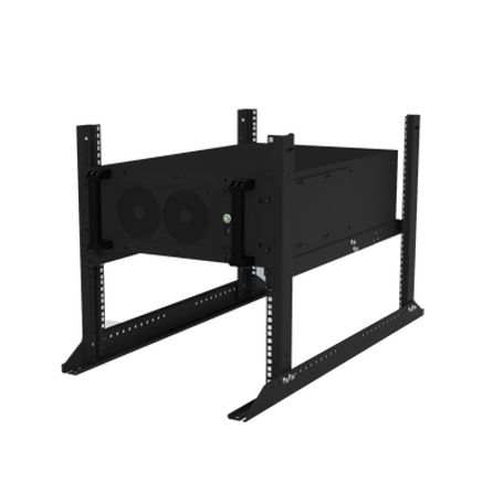 Juego De 2 Rieles Para Soporte De Equipo Pesado En Rack 19 120mm De Prof. Juego De 2 Rieles Para Soporte De Equipo Pesado En Rack 19 120mm De Prof.