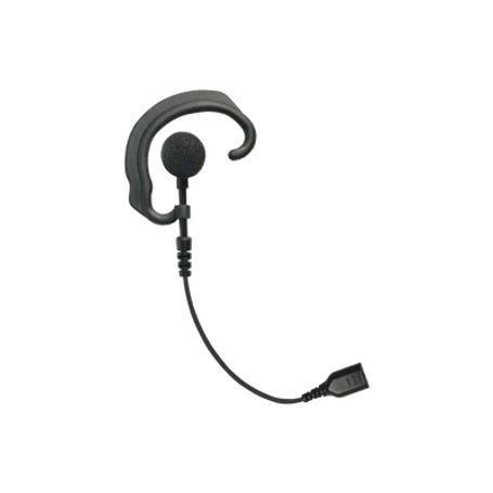 Auricular De Gancho Para El Oido (responder) Con Cable De Fibra Trenzada Y Conector Snap. Requiere Micrófono De Solapa De 1 O 2 