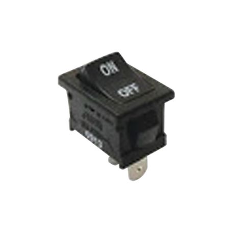 interruptor rocker spst offon poliamida negro 11 amp hasta 125 vca contacto en plata 48 mm