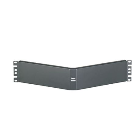 Tapa Ciega Para Rack Estándar De 19in Angulado De Acero 2ur Color Negro