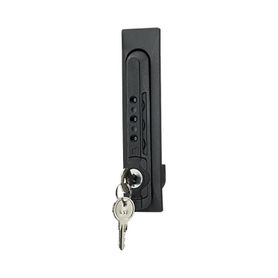 chapa de combinación de 3 digitos con llave compatible con gabinetes tipo n tipo s y tipo d de panduit color negro