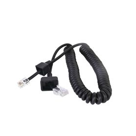 cable para micrófono de radio móvil kenwood conector rj45 de 6 pines