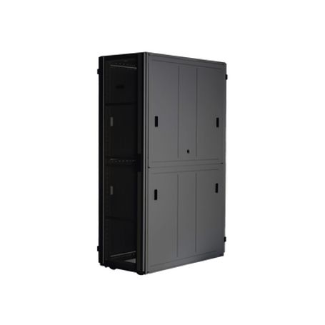 Gabinete Flexfusion™ Xgl (light) Para Centros De Datos 42 Ur 600 Mm De Ancho 1070 Mm De Profundidad Fabricado En Acero Color Neg