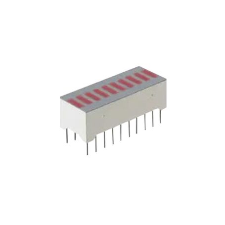 barra gráfica de 10 segmentos led rojos tipo lta1000