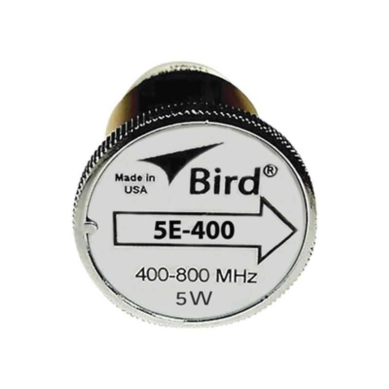 Elemento De 5 Watt En Linea 7/8 Para Wattmetro Bird 43 En Rango De Frecuencia De 400 A 800 Mhz.