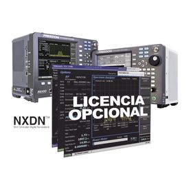 opción de software para prueba de sistemas con protocolo nxdn en r8000 r8100