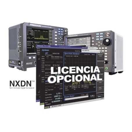 opción de software para prueba de sistemas con protocolo nxdn en r8000 r8100