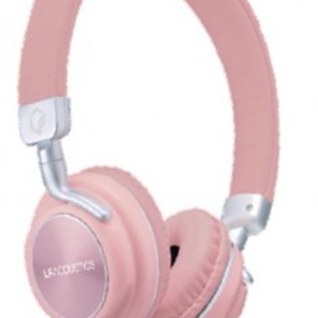 Audifonos On Ear LF ACOUSTICS Feel Rosa Alámbrico 1.1 m TL1 