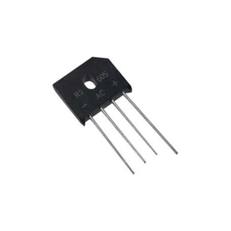 puente rectificador en linea de 6 amp 800 piv silicio 420 rms