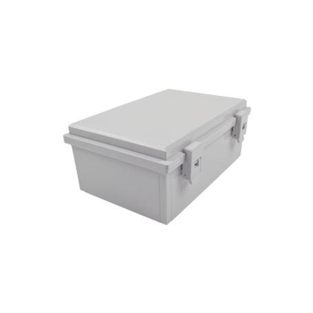 gabinete plástico para exterior ip65 de 170 x 251 x 101 mm cierre por broche 81019