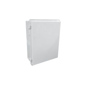 gabinete plástico para exterior ip65 de 350 x 460 x 165 mm cierre por broche 81021