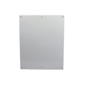 gabinete de acero ip66 uso en intemperie 800 x 1000 x 300 mm con placa trasera interior metálica y compuerta inferior atornilla