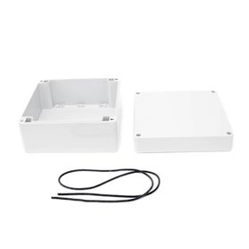 gabinete plástico para exterior ip65 de 160 x 160 x 90 mm cierre por tornillos 87097