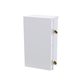 gabinete acero galv para 2 baterias pl110d12  400 x 730 x 300mm puerta sin ventilación acc para piso o poste no incluidos196434