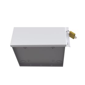 gabinete acero galv para 2 baterias pl110d12  400 x 730 x 300mm puerta sin ventilación acc para piso o poste no incluidos196434