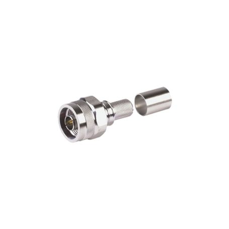 Conector N Macho Plegable Hex. Con Pin Cautivo Para Cables Tipo Rg8