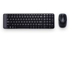 kit de teclado y mouse logitech mk220
