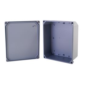 gabinete de aluminio para exterior ip66 de 252 x 215 x 91 mm cierre por tornillos 81027