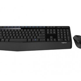 kit de teclado y mouse logitech mk345